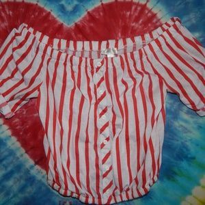 Off The Shoulder Crop Top